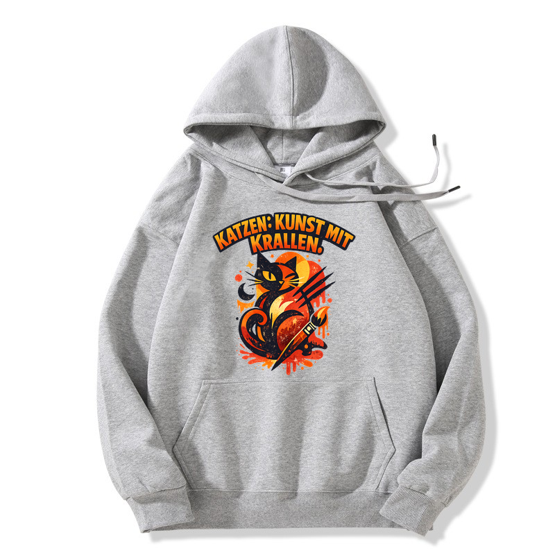 Hoodie KrallenKunst für Katzenliebhaber