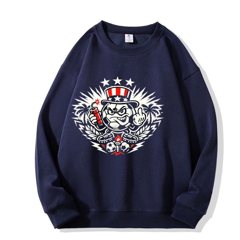 Sweatshirt Rasender Papierlöwe der WM 2026