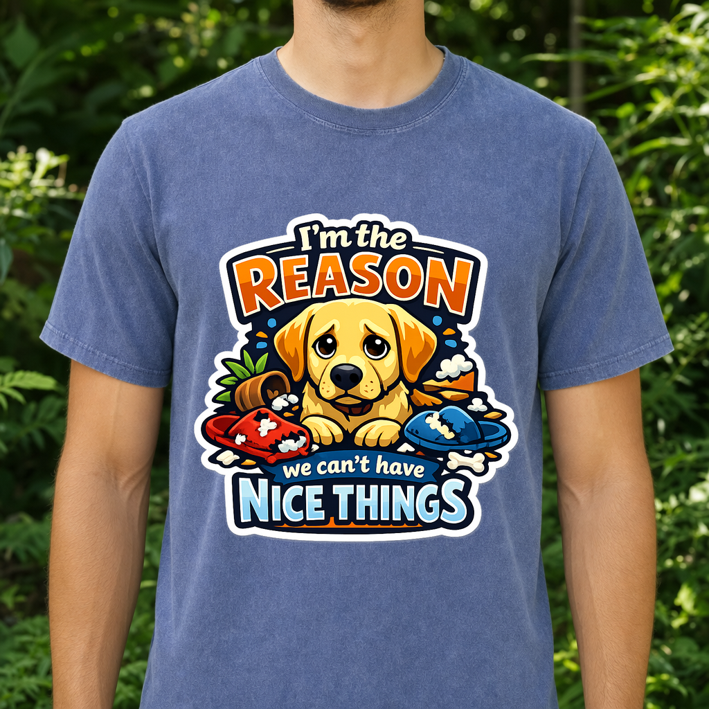 T-shirt I'm the Reason We Can't Have Nice Things Dog