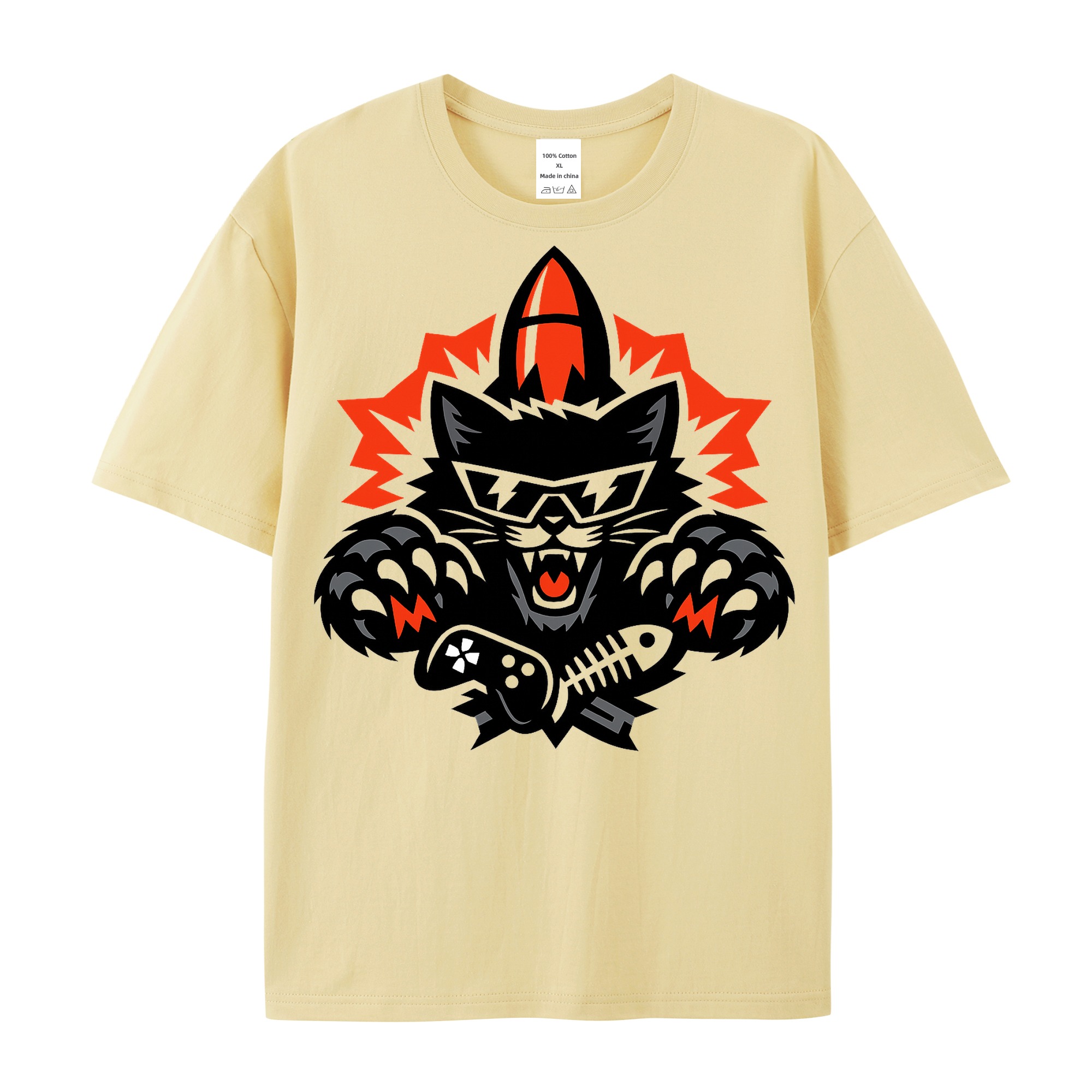 T-Shirt Samtpfoten-Style