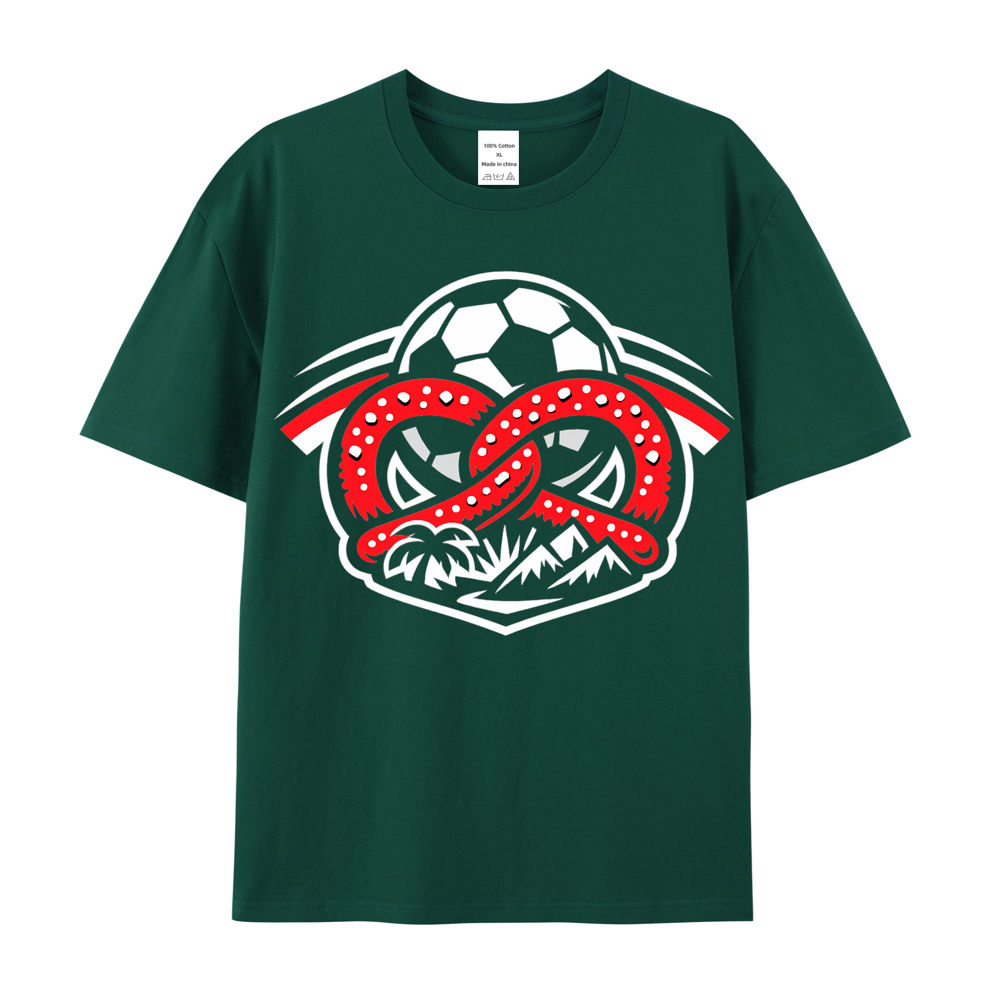 T-shirt wortgewandte WM-Stimmung im Lichtwirbel