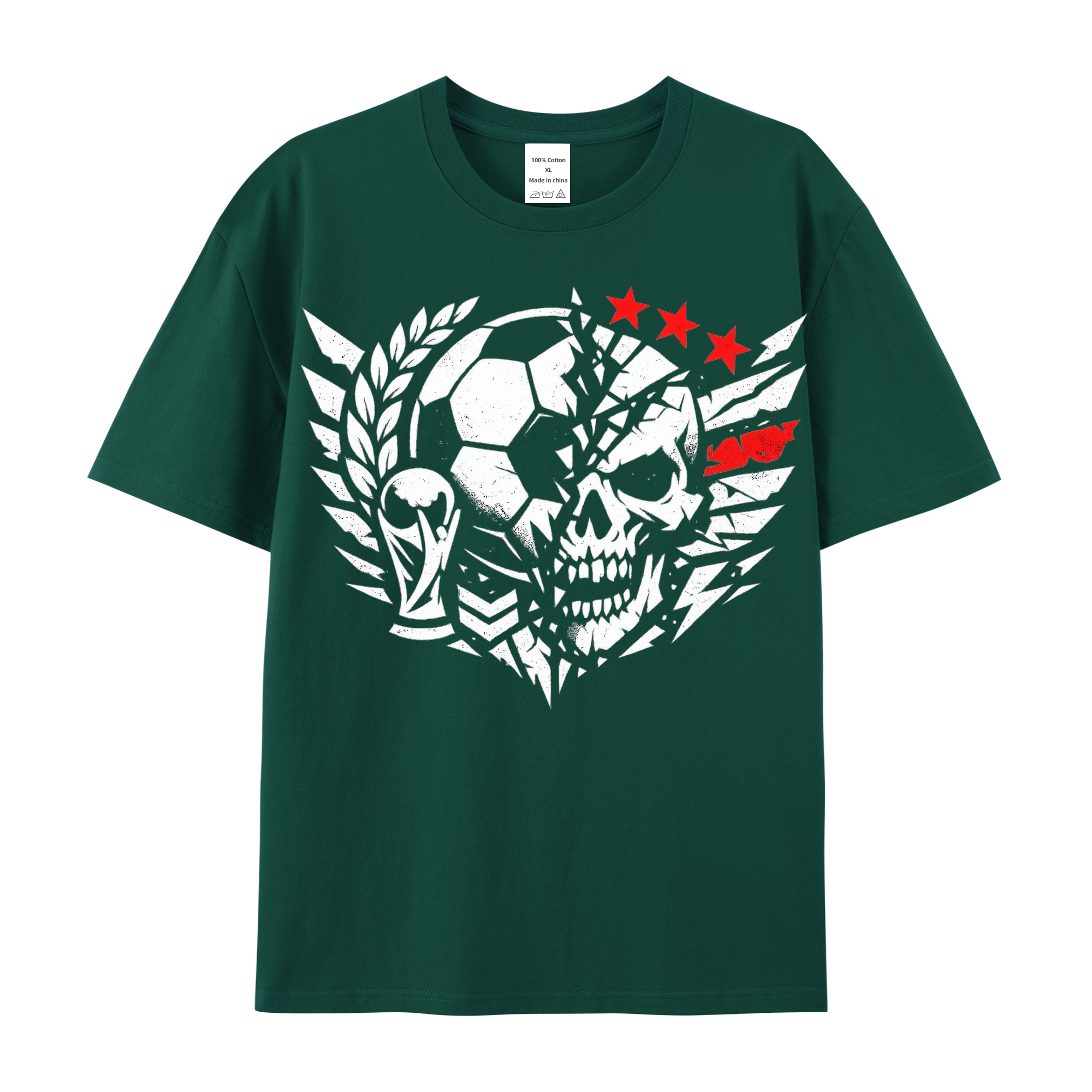 T-shirt Intensiver Kontrastgeist der WM-Spannung