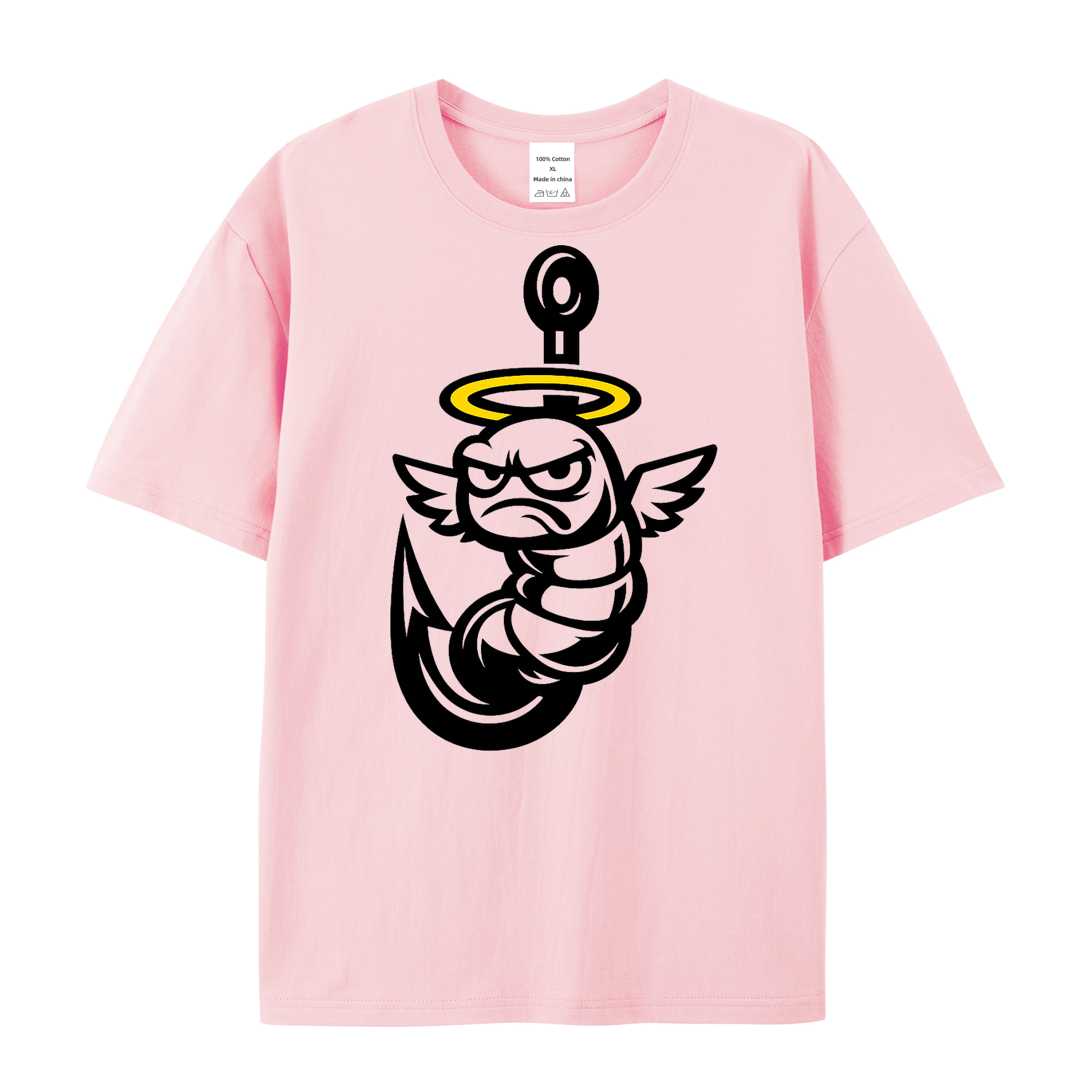 T-Shirt Angelglück am Wasser