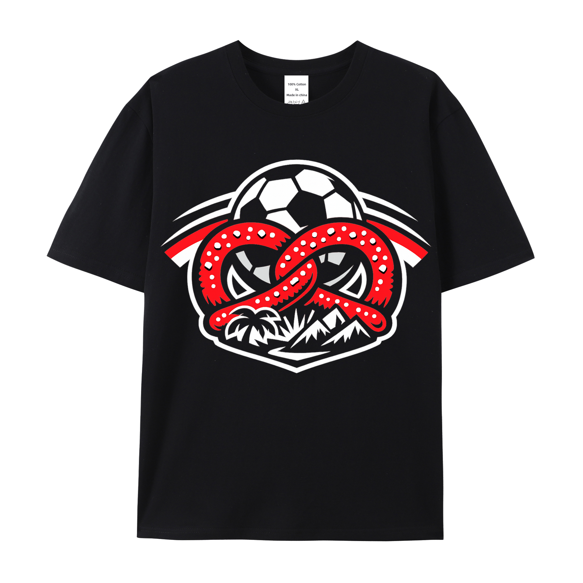 T-shirt wortgewandte WM-Stimmung im Lichtwirbel