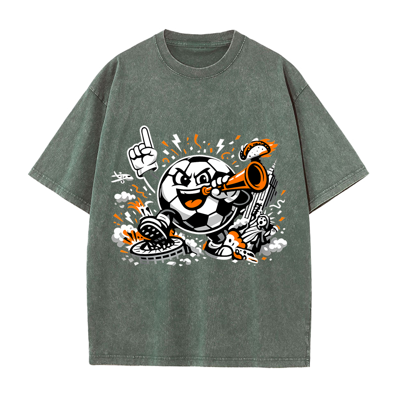 T-shirt Konfettiwirbel Chaos Vektorwirbel