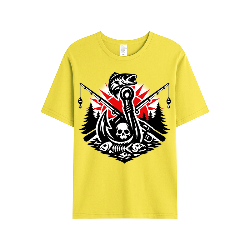 t-shirt Angelglück am Wasser