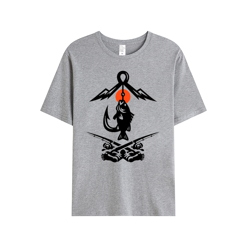 t-shirt Angelglück am Wasser
