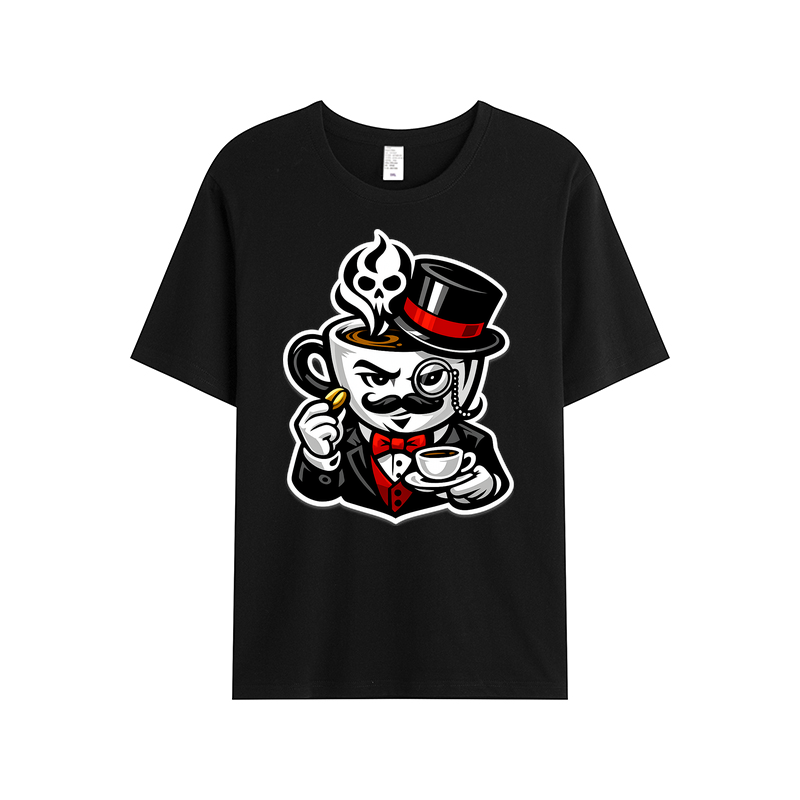 T-shirt Velvet Roast Crest – Kaffee-Krone
