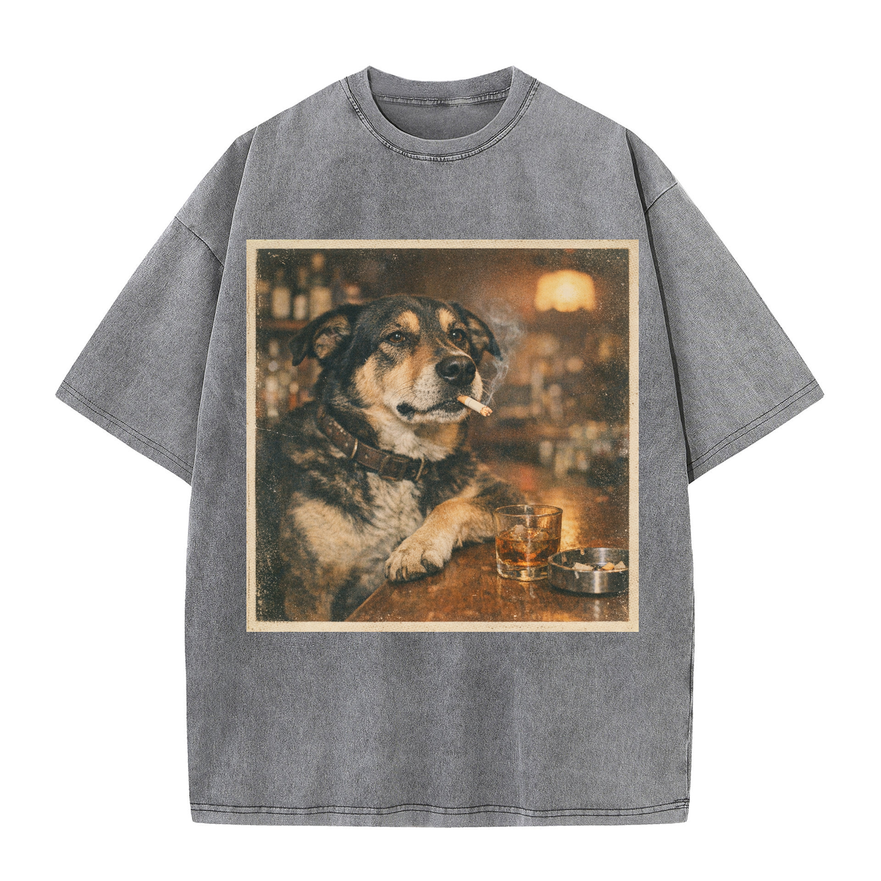 T-shirt Dog Polaroid Photo Set