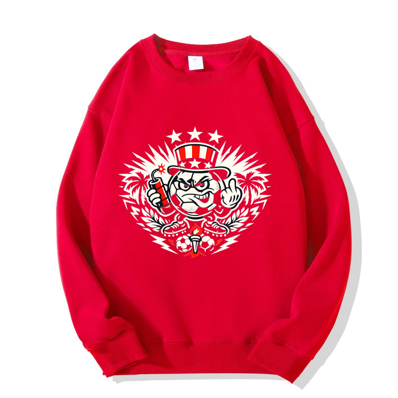 Sweatshirt Rasender Papierlöwe der WM 2026
