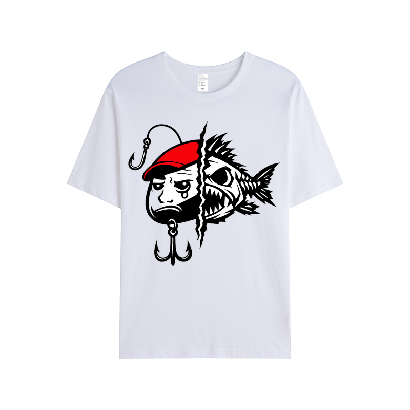 T-Shirt Angelglück am Wasser