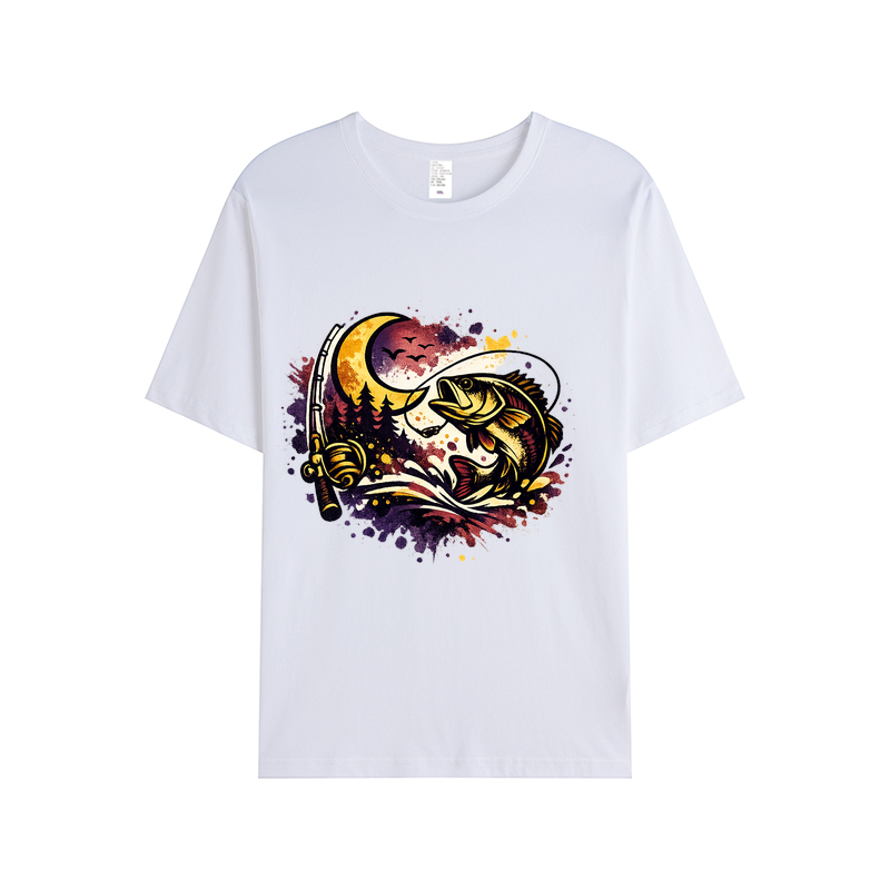 T-Shirt Anglerherz Abtauchen in die Freiheit