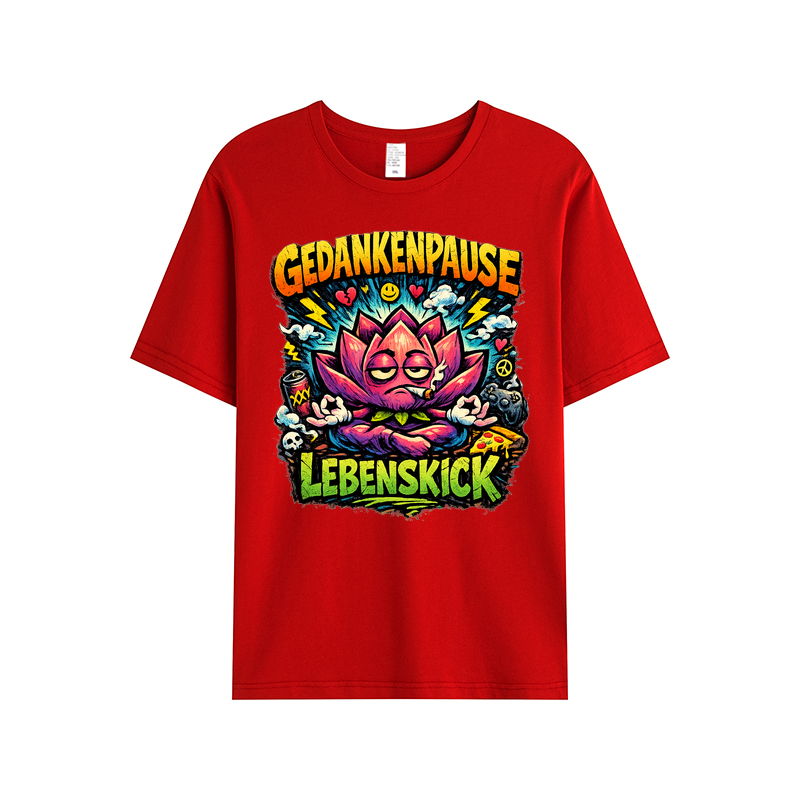 T-Shirt Gedankenpause Lebenskick Flow