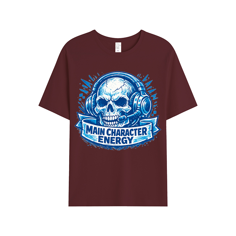 T-Shirt Main Character Energy — Gaming Power Outfit