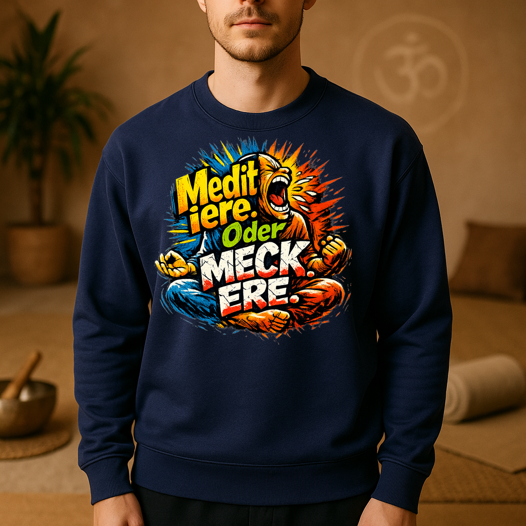 Sweatshirt MeditierMecker Meisterschaft