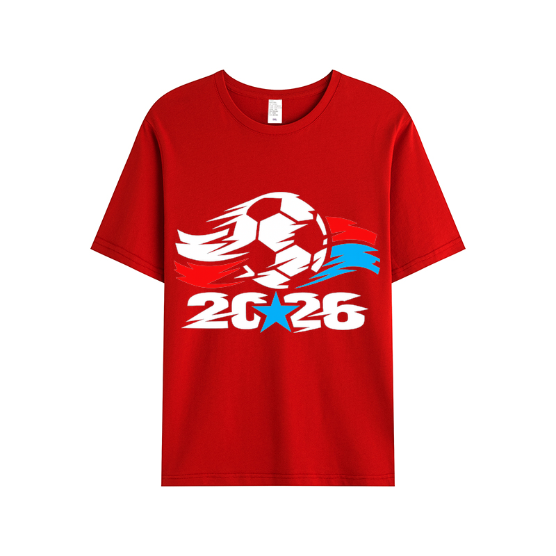 T-shirt Glänzendes Riesensymbol der WM 2026