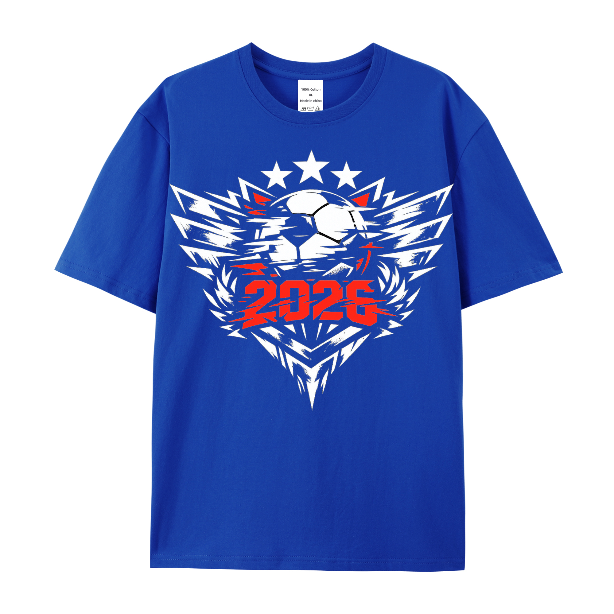 T-shirt Stahlkamm Emblem WM 2026 Angriffssiegel