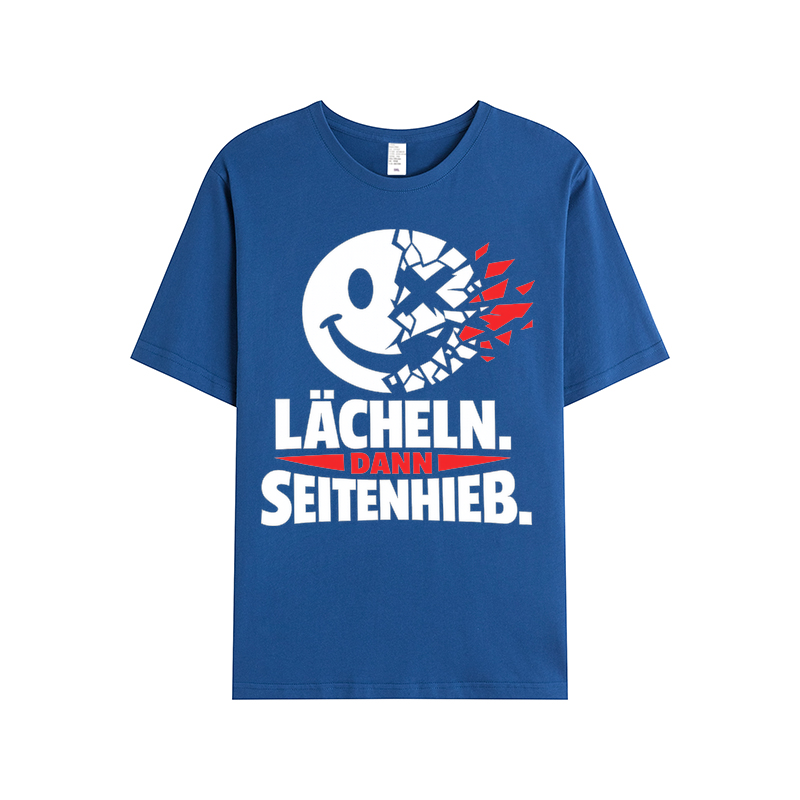 T-shirt Seitenhieb-Glanz im Heldenemblem