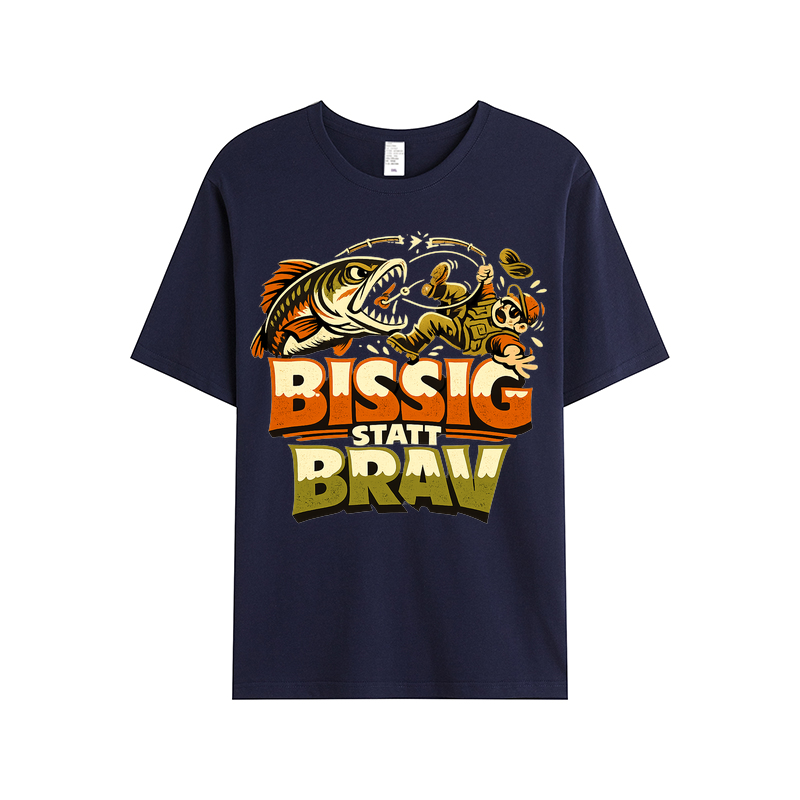 T-Shirt Bissig statt brav Anglerstyle