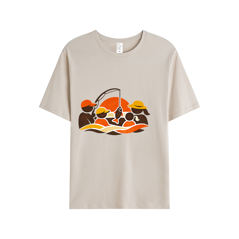 T-Shirt Anglerherz Abenteuer