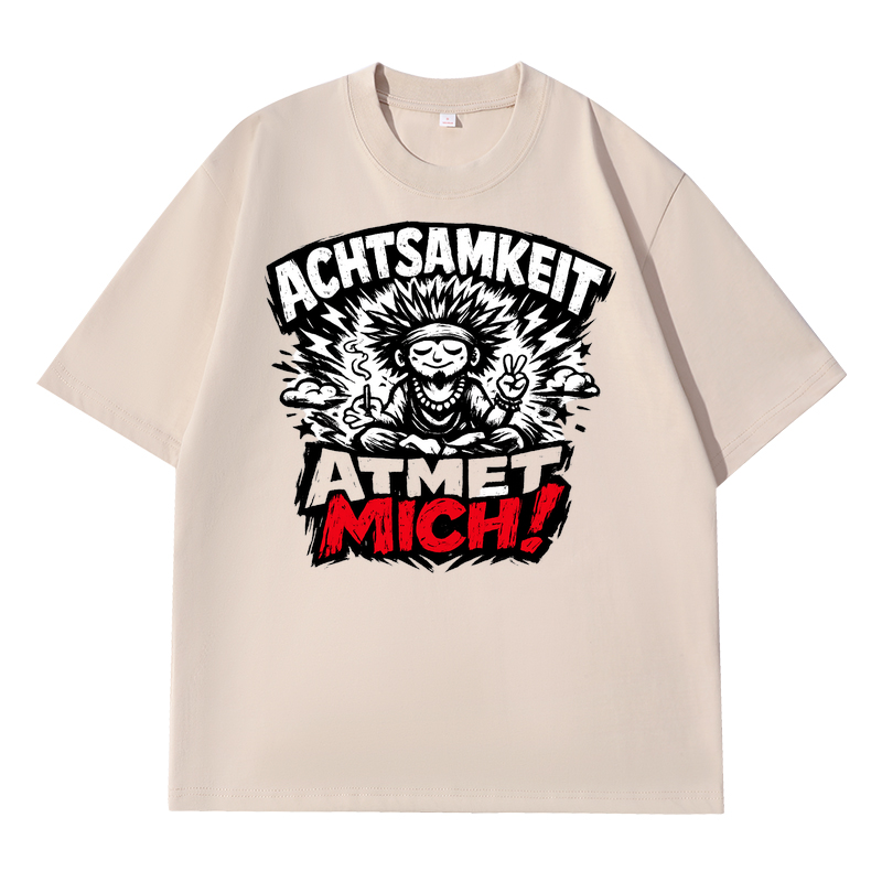 T-Shirt Achtsamkeitsatem Yoga Yogi Spirit