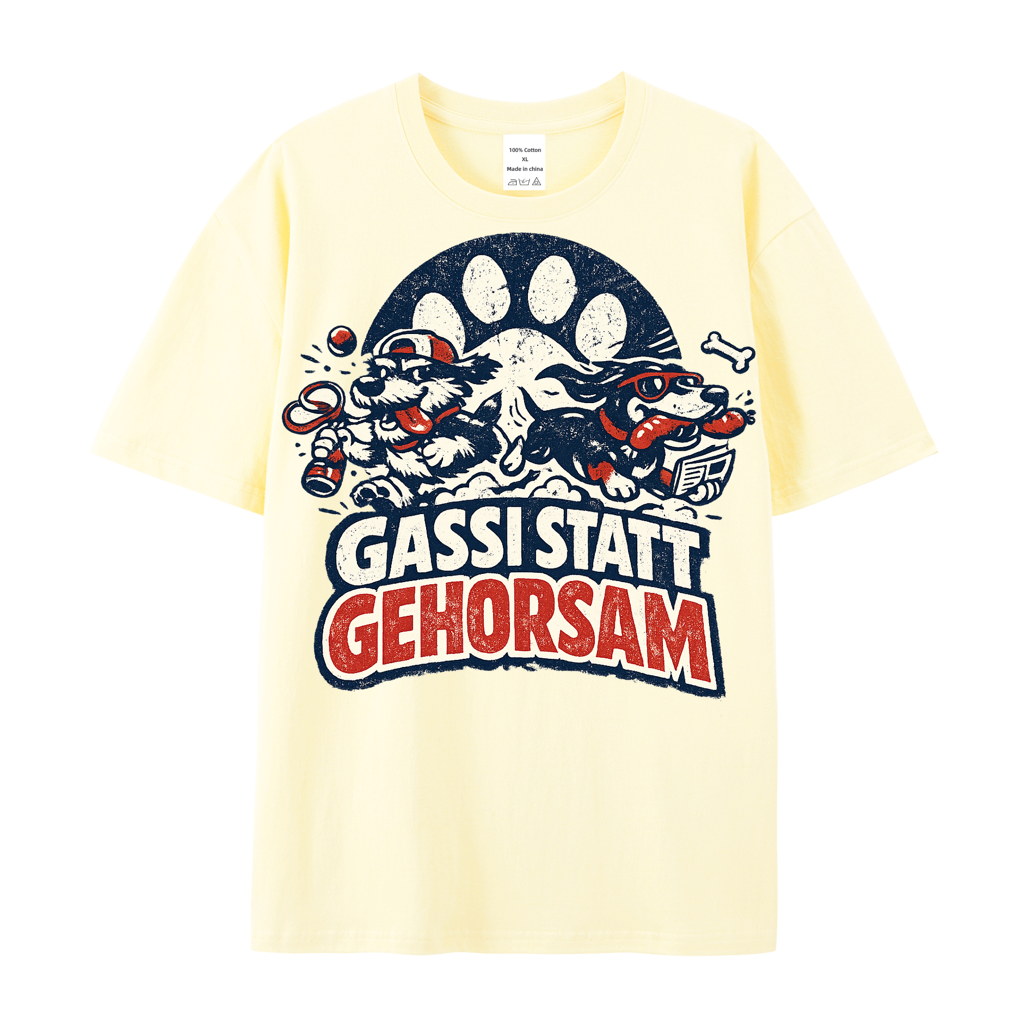T-Shirt Gassi statt Gehorsam Vibes
