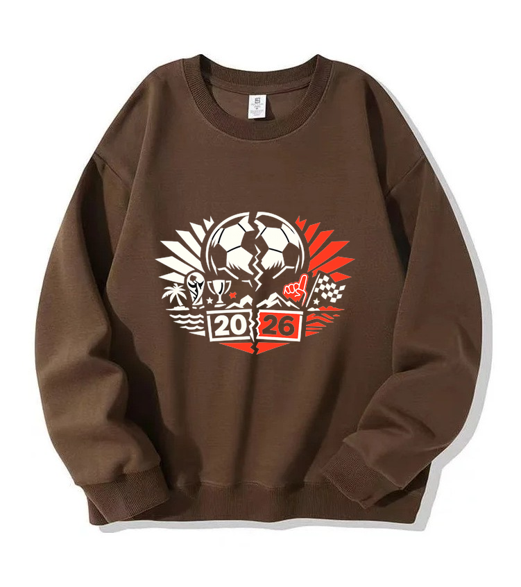 Sweatshirt WM-Wahnform für Fußball-Ironiker