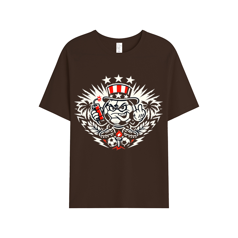 T-shirt Rasender Papierlöwe im Flutlichtrausch