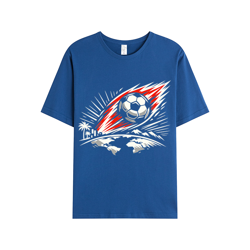 T-shirt Leuchtende Typowellen im Jubelmeer