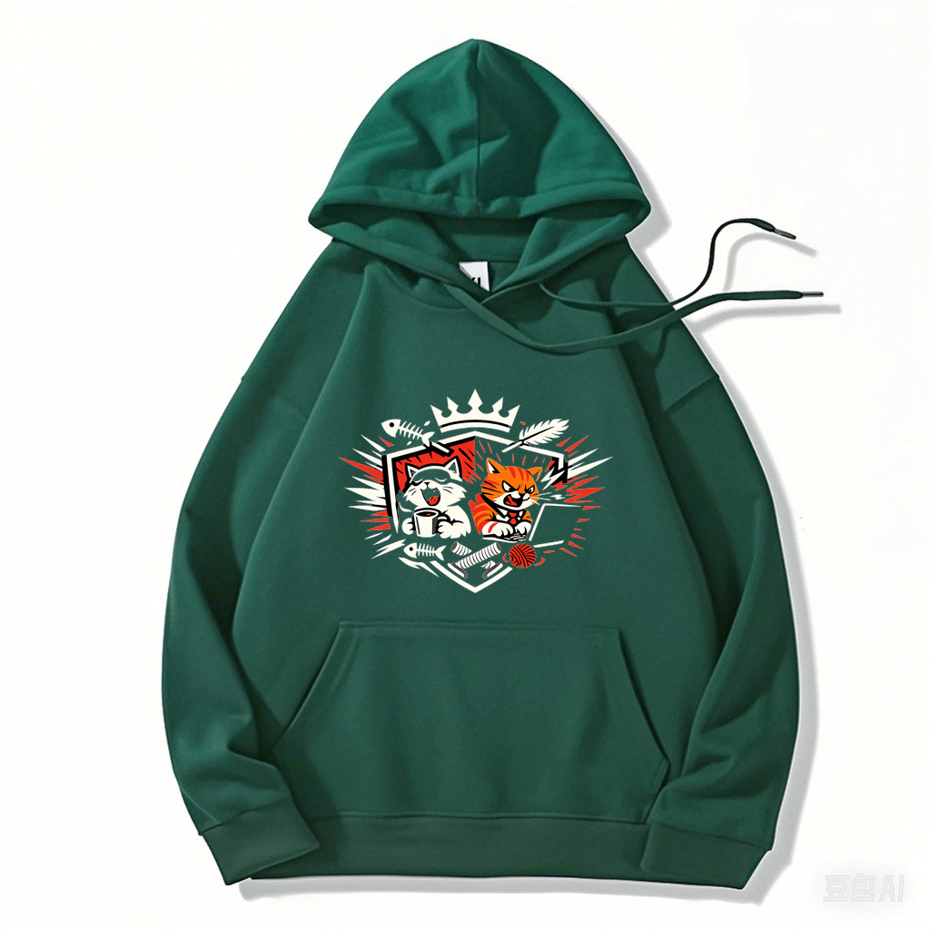 Hoodie Katzenliebe Pur