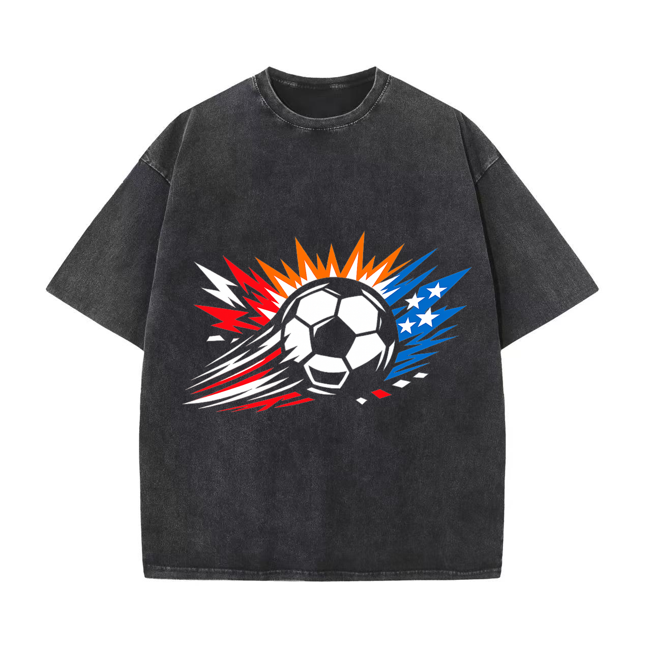 T-shirt Glühender Vektorwirbel WM 2026 Edition