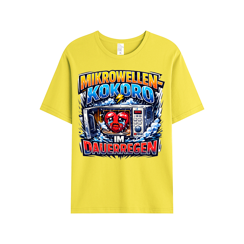 T-Shirt Mikrowellen-Kokoro im Regenflow