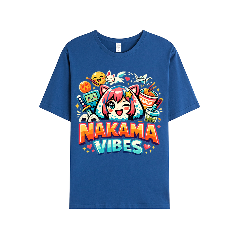 T-Shirt Nakama Vibes – Anime Freundschafts-Design