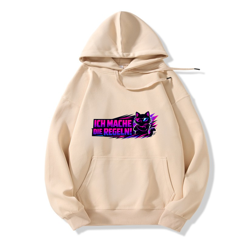 Hoodie Katzenboss Ich mache die Regeln!