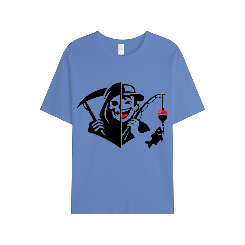 t-shirt Angelglück am Wasser