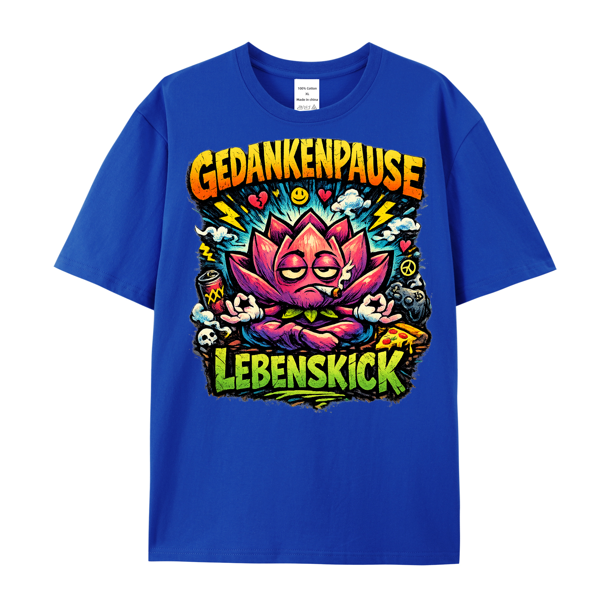 T-Shirt Gedankenpause Lebenskick Flow