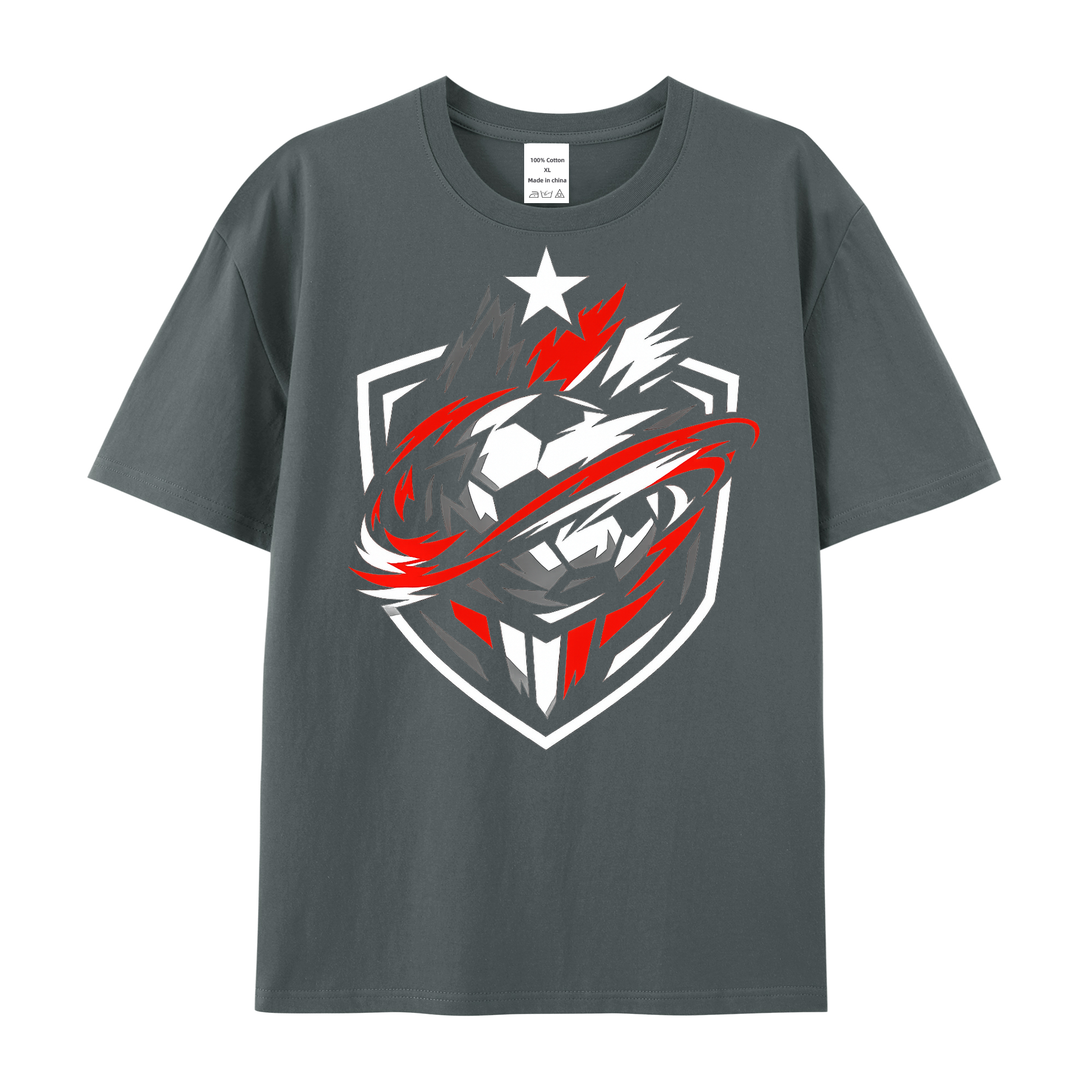 T-shirt Stolzes Turnierabzeichen WM 2026 Badgekunst
