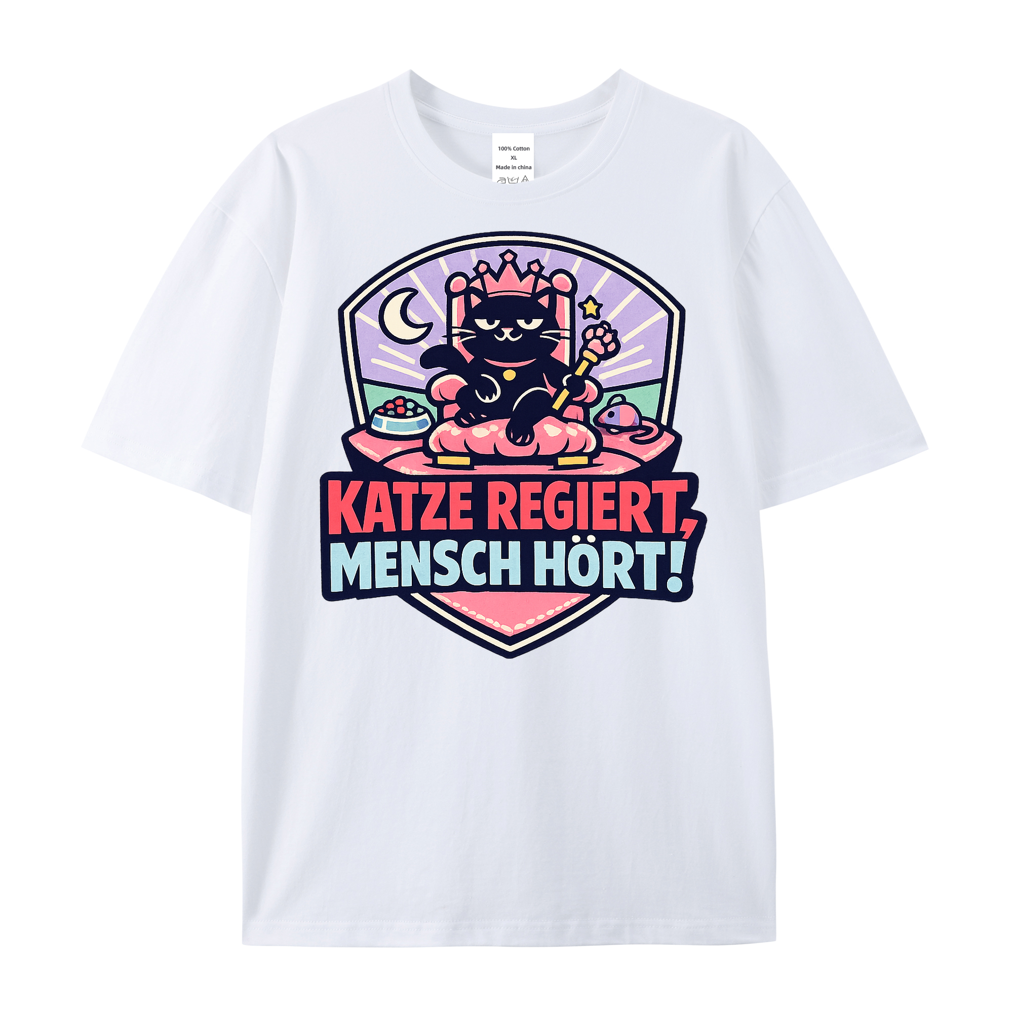 T-Shirt Katzenherrschaft Deluxe