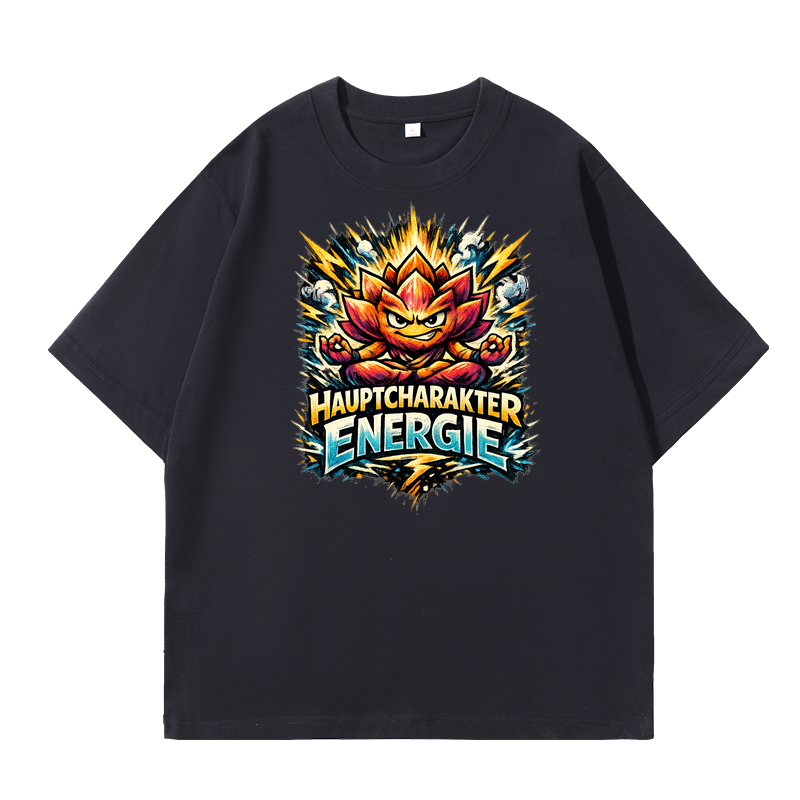 T-Shirt Hauptcharakter Yoga Vibes