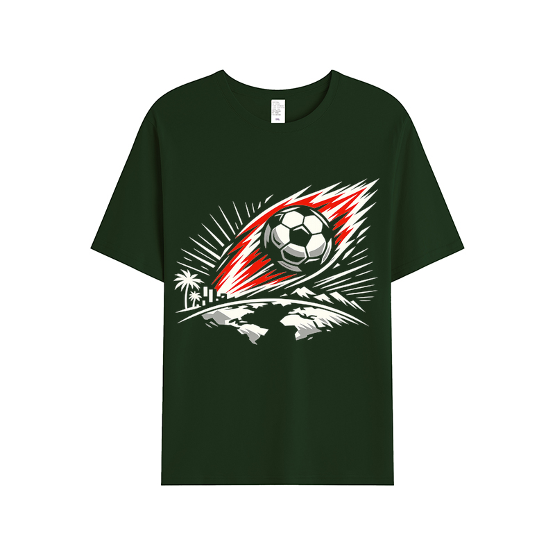 T-shirt Leuchtende Typowellen im Jubelmeer