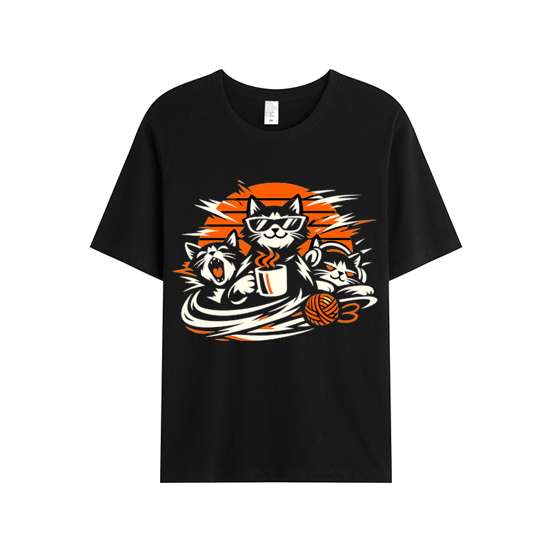 T-Shirt Schnurrige Katzenliebe