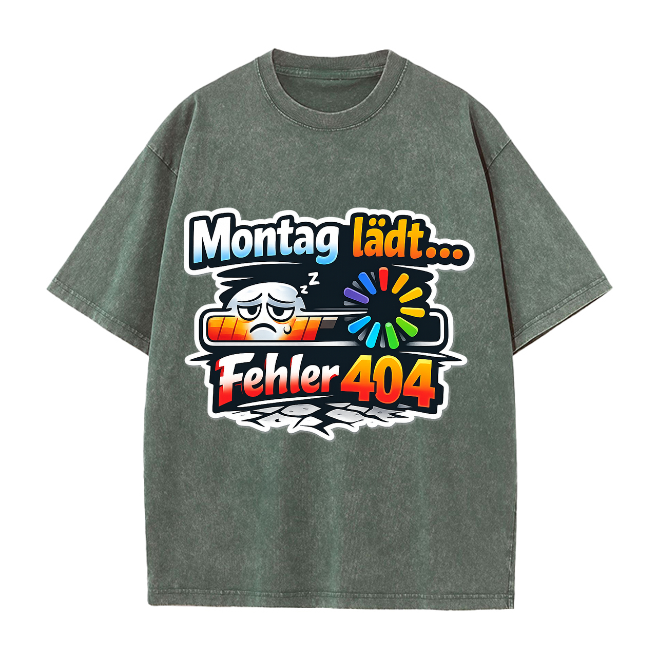 T-shirt Montag Ladefehler im flackernden Morgenlicht