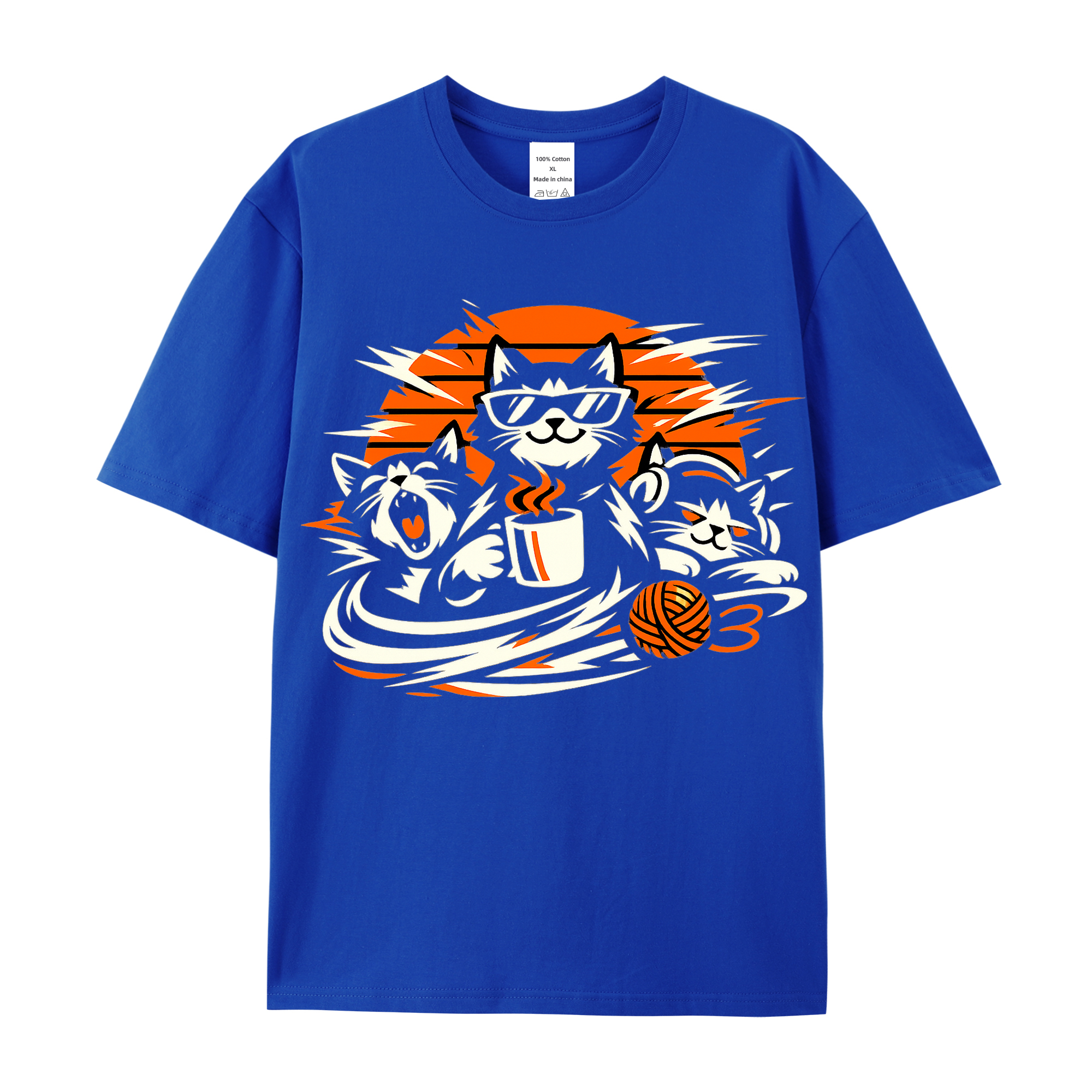 T-Shirt Katzenliebe Pur