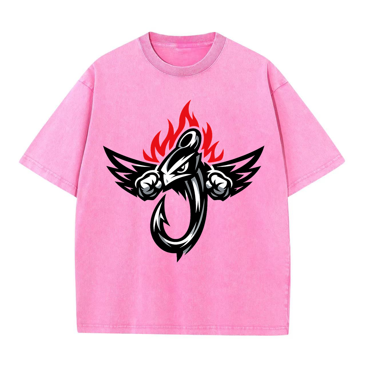 T-Shirt Angelglück am Wasser