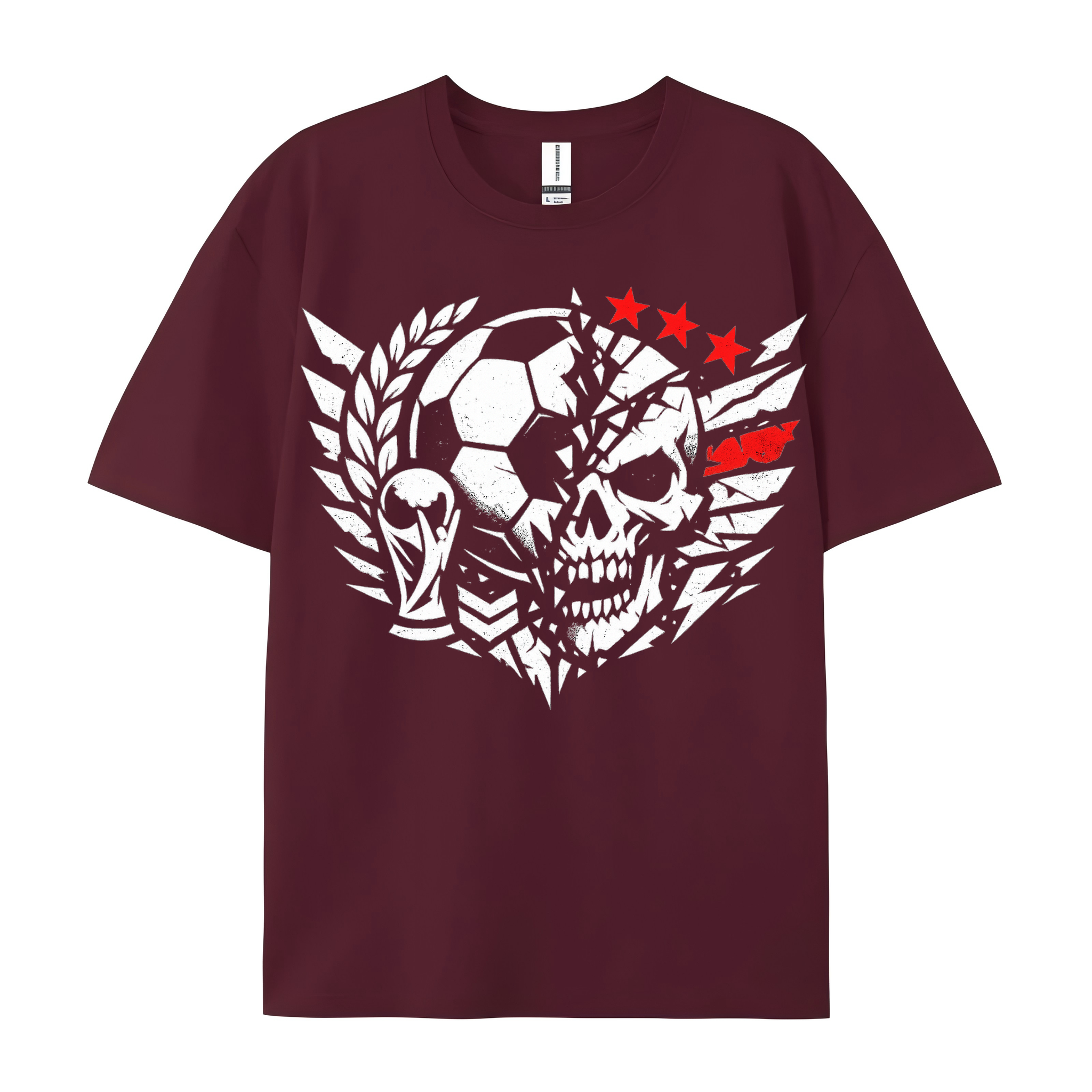 T-shirt Intensiver Kontrastgeist der WM-Spannung