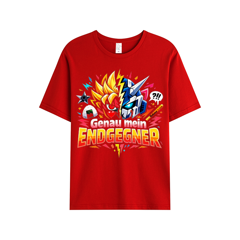 t-shirt Genau mein Endgegner Anime Edition