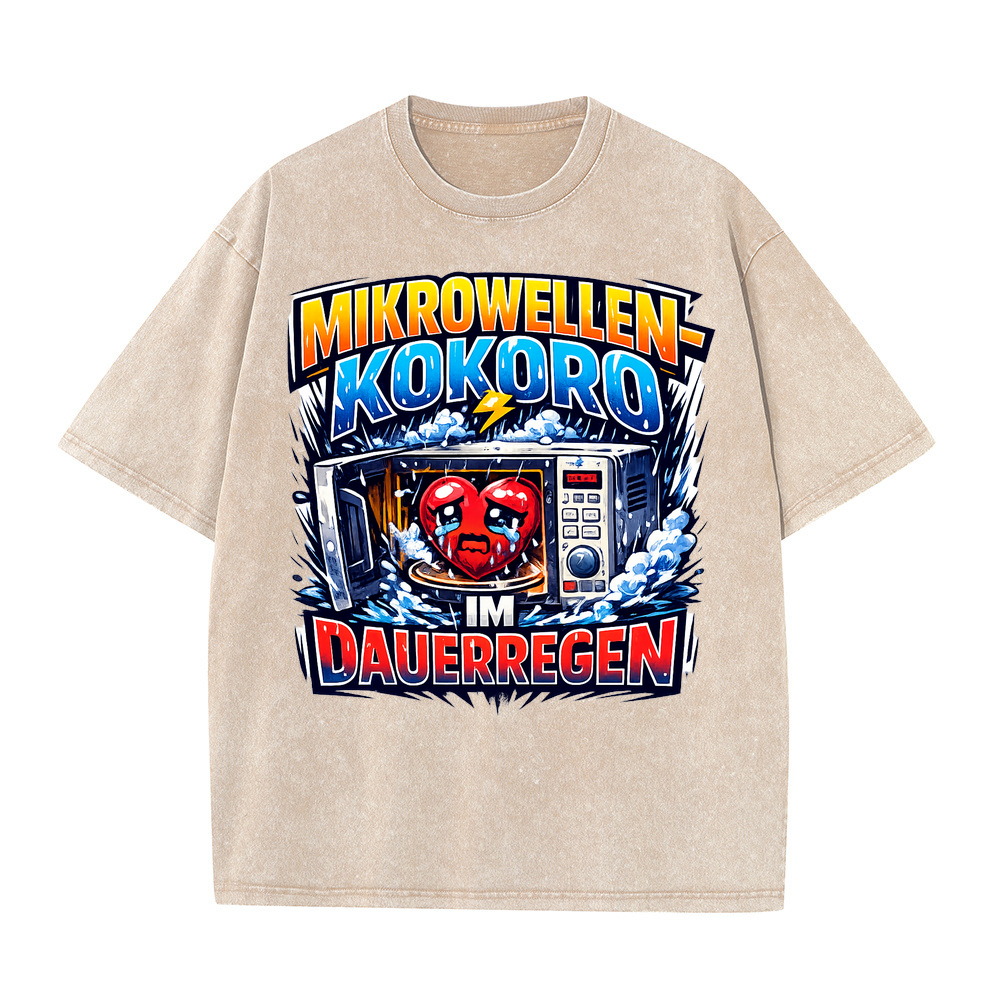 T-Shirt Mikrowellen-Kokoro Regenherz