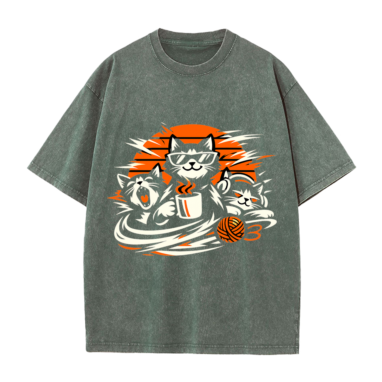 T-Shirt Katzenliebe Pur