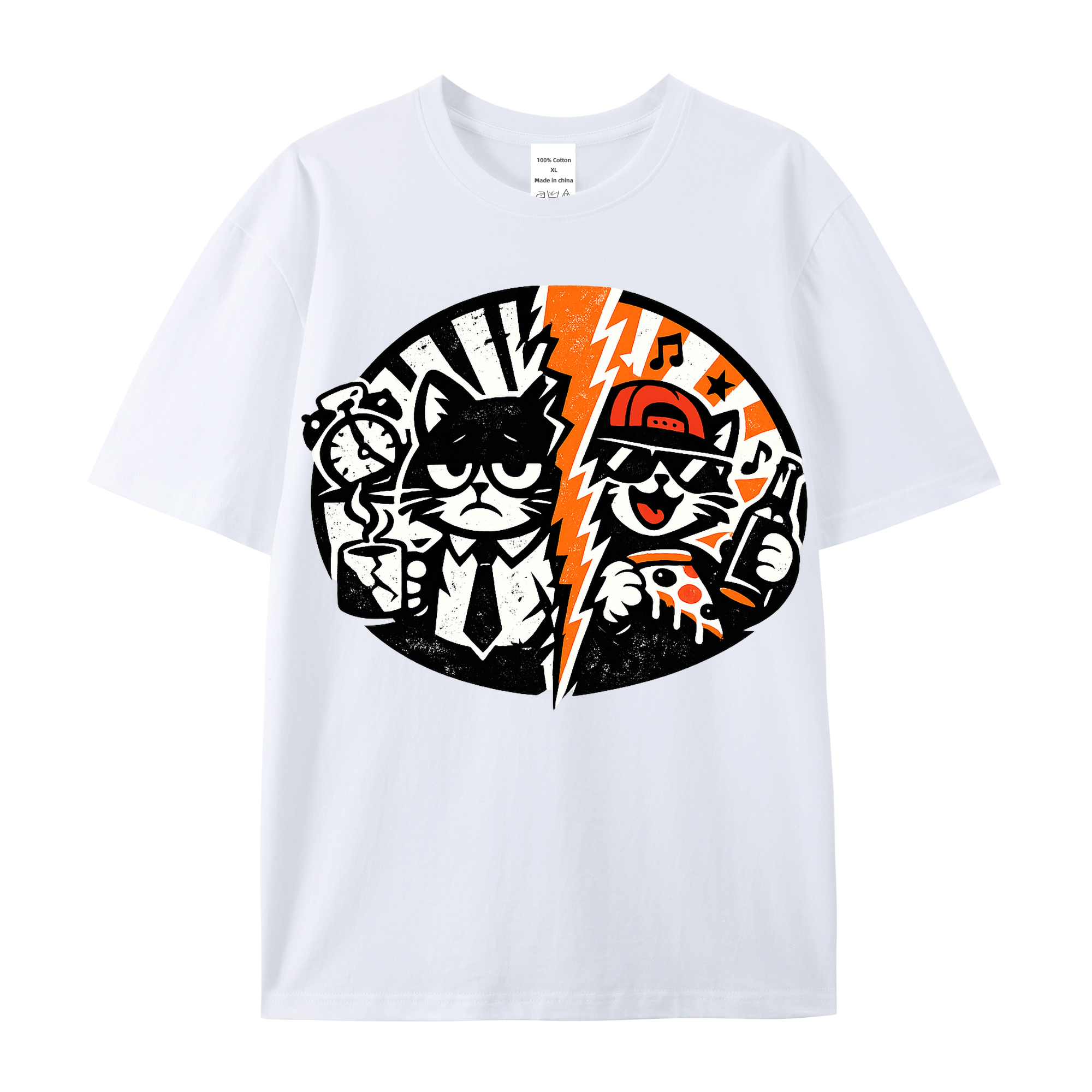 T-Shirt Katzenkönig Kuschelcrew