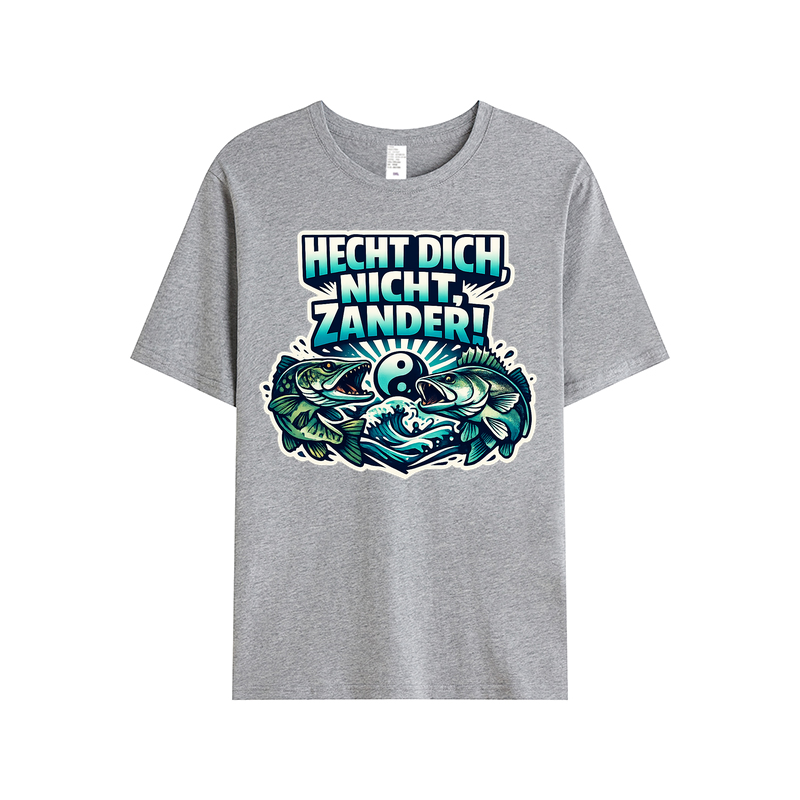 T-Shirt Hecht dich nicht, Zander! Spaß am Wasser